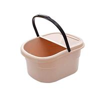 Vasca per piedi disintossicante per massaggio spa, vasca da bagno extra large per pedicure, vasca da bagno massaggiante per pedicure per immergere i piedi stanchi e doloranti (colore: B) (B caldo come