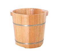 Vasca per piedi, in legno massello, lavapavimenti per le orecchie, pediluvio, per adulti, secchio per piedi, barile di legno, vasca da bagno per pedicure, ciotola per pedicure, speranza