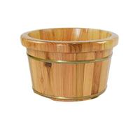 Vasca per piedi in legno per pediluvio, vasca da bagno per pedicure, vasca da bagno per pediluvio, bacino per adulti, secchio per immergere i piedi (dimensioni: A) per perseguire la felicità