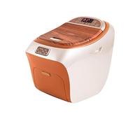 Vasca per piedi Macchina automatica per massaggio ai piedi, riscaldamento elettrico, vasca per pediluvio ad alta temperatura, barilotto profondo per casa, pediluvio per perseguire la felicità