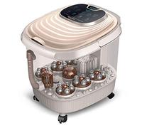 Vasca per piedi Massaggio Spa con massaggio motorizzato Tai Ji - Pedicure Spa motorizzato Shiatsu Roller Massaggio Punto di agopuntura, Barile pediluvio per perseguire la felicità