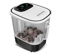 Vasca per piedi tutto in uno, massaggio spa per piedi con massaggio motorizzato, regolazione della temperatura, barile pediluvio per perseguire la felicità