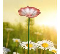 Vasca per uccelli a forma di Morning Glory con supporto, ciotola per