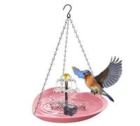 Vasca per uccelli da esterno - a energia solare a forma di cuore resistente alle intemperie, vasca con pompa per fontana solare, stagni per alberi piscina esterno terrazza passero parrocchetto