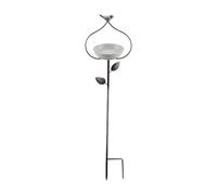Vasca per uccelli da esterno | Metallo Resistente alle Intemperie Stile Rustico,Bagno Per Uccelli Da Esterno Decorativo - Per Giardinaggio E Birdwatching Per Bagno E Bere Amanti Della Natura Donne E N