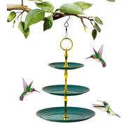 Vasca per uccelli e mangiatoia per esterni, mangiatoia per uccelli e il bagno, Finches Feeder, Birginons Fountain Birdfeeder Hangable per esterno attirando gli uccelli selvatici