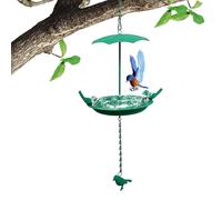Vasca per uccelli per esterni, mangiatoia per uccelli da esterno, mangiatoia per uccelli selvatici, vassoio per mangiatoia per uccelli, per esterni, giardino, prato e cortile