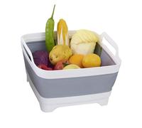 Vasca pieghevole, bacinella pieghevole, lavabo portatile, vasche salvaspazio, secchio per bacino, secchio per lavabo pieghevole, lavello portatile per lavello da cucina, da campeggio