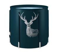 Vasca Pieghevole - Botte Di Doccia Per La Doccia Per Rilassarsi | Vasca Da Bagno Trapuntata A Sei Strati Di Grande Capacità, Vasca Da Bagno Pieghevole Leggera Per Adulti, Per Stallo Doccia, Ammollo, S