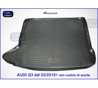 Vasca Proteggi Baule Auto - Protezione Baule- Cofano Audi Q3 dal 02/2015>