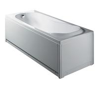VASCA RETTANGOLARE S/IDROMASSAGGIO C/PANNELLI MOD. ITACA cm. 170 x