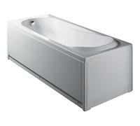 VASCA RETTANGOLARE S/IDROMASSAGGIO C/PANNELLI MOD. MILO cm. 160 x