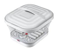 Vasca termale pieghevole portatile del piede, vasca da bagno riscaldata con rulli di massaggio, controllo della temperatura