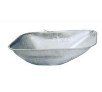 Vasca zincata c/fori per carriola