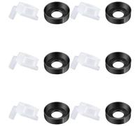 Vasche da bagno Beccucci Set di riparazione Deviatore Parti di ricambio a tenuta stagna Accessorio portatile per rubinetto doccia Utilizzare 6 beccucci per vasca che perdono Guarnizione di ricambio