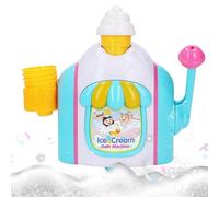Vasche da bagno Bubble Machine,Produttore di schiuma di gelato per bambini | Giocattolo per bolla per bambini piccoli vasca da bagno doccia,Adatto per il bagno il compleanno per i bambini piccoli a