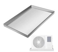 Vaschetta antigoccia universale in metallo per condizionatori ed elettrodomestici, a prova di perdite, 140 x 70 cm, ideale per unità AC interni/esterni, lavatrici, frigoriferi, design portatile