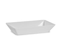 Vaschetta Buffet Melamina Bianca Rettangolare 30x25x7 cm Le Nouveau Coq
