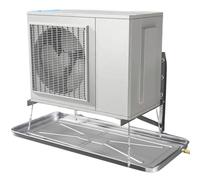 Vaschetta Condensa Condizionatore, Raccogli Condensa con Kit di Scarico, Previene Perdite o Fuoriuscite D'acqua, Vaschetta di Raccolta Dell'olio per Sotto L'auto(85.5 * 40 * 3cm/33.7 * 16 * 1in)