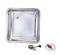 Vaschetta Condensa Condizionatore, Vaschetta di Raccolta Dell'olio per Sotto L'auto, Vaschette di Raccolta Della Lavastoviglie, Vassoio Della Lavatrice(30x30x4.7cm/12x12x1.9in)