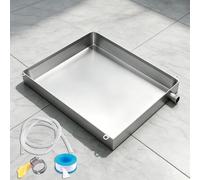 Vaschetta Condensa Vaschetta di Raccolta Condensa Quadrata/rettangolare per Impianti HVAC, Vaschette di Scarico Condensa, Previene Le Perdite Nelle Aree Delle Unità(45x20cm(18x8in))