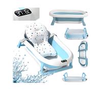VASCHETTA DA BAGNO PER NEONATI EXTRALINK Kids pieghevole con termometro LED