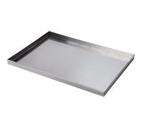Vaschetta di Raccolta Condensa, 0,8 mm, Vassoio Durevole, Raccogli Condensa, Vaschetta di Ricambio in Acciaio Inossidabile Anti-rottura(60x80x4cm(24x32x1.6in))