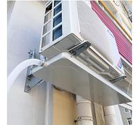 Vaschetta di Raccolta condensa per Aria condizionata Esterna, vaschetta raccogligocce Universale per condizionatore d'Aria Vaschetta di Raccolta condensa HVAC in Metallo zincato co