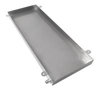 Vaschetta di Raccolta Dell'acqua per Condizionatori, Vaschetta di Raccolta Dell'acqua Universale per Condizionatori con Tubo di Scarico, per Unità Interna/esterna Del Condizionatore(100x46cm/39x18in)