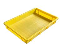 Vaschetta di Raccolta Dell'olio per Sotto L'auto, Vaschette Artistiche in Plastica, Vassoio di Raccolta Sottolavello per Lo Scolo(Yellow,60 * 41 * 9cm/24 * 16 * 4in)
