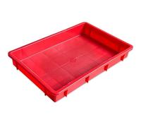 Vaschetta di Raccolta Dell'olio per Sotto L'auto, Vaschette Artistiche in Plastica, Vassoio di Raccolta Sottolavello per Lo Scolo(Red,60 * 41 * 9cm/24 * 16 * 4in)