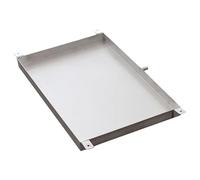 Vaschetta di Raccolta in Acciaio Inox, Vaschetta Raccogligocce per Condizionatore, Vassoio Raccogligocce per Lavatrice, Vaschette di Raccolta Dell'olio per il Cambio Dell'olio (con Foro)(70x50cm)