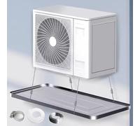 Vaschetta di scarico AC in acciaio inox, vassoio condensa durevole per condizionatori d'aria e sistemi a pompa di calore, essenziale per la prevenzione delle perdite