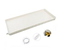 Vaschetta di scarico del condizionatore d'aria in PVC con tubo di ferro da 2 m/3 m/4 m/5 m, vassoio di recupero della condensa (dimensioni: 3-5P-5 M) per un drenaggio efficiente e controllo