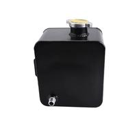 Vaschetta Espansione Serbatoio Della Bottiglia Dell'acqua Recupero Troppopieno Radiatore Liquido Raffreddamento In Alluminio 2,5 Litri(Nero)