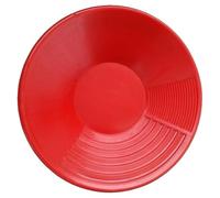 Vaschetta for l'oro - Vaschetta for l'oro portatile da 15 pollici Vaschetta for miniera a doppio riffle grande for il lavaggio del setaccio roccioso for la prospezione dell'oro(Red)
