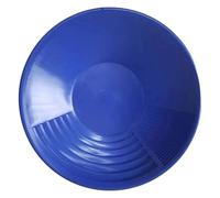 Vaschetta for l'oro - Vaschetta for l'oro portatile da 15 pollici Vaschetta for miniera a doppio riffle grande for il lavaggio del setaccio roccioso for la prospezione dell'oro(Blue)