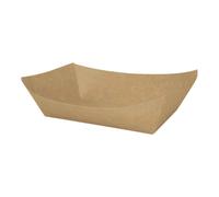 Vaschetta Fritti Avana Carta Kraft 150x110x41 mm 125 pz - Imballaggi Alimentari
