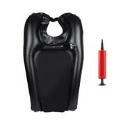 Vaschetta gonfiabile per lavare i capelli, facile da usare, portatile, 60 cm, per un risciacquo sicuro a casa o in viaggio per anziani