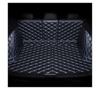 Vaschetta Impermeabile Per Bagagliaio Per Skoda Per Octavia 2007-2014 Anno Dettagli Interni Accessori Auto Tappetini Per Bagagliaio In Pelle Resistente(Black andBlueB)