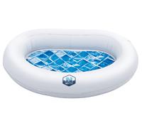 Vaschetta Lavapiedi Gonfiabile 87x68x14 cm NetSpa Bianca