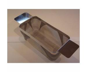 Vaschetta microrete ultrasuoni 215x80X95 mm acciaio basket ultrasonic cleaner