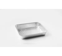 VASCHETTA MONOUSO RECIPIENTE IN ALLUMINIO 4 PORZIONI 1112 CC CF. 100 PZ.