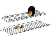 VASCHETTA o Kit Scolapiatti incasso in metallo per pensili cucina da 60-80-90 cm