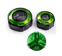 Vaschetta Olio Freni Tappo Per Ka&wasaki Z750 Z 750 Z750S 2005-2011 2012 Accessori Per Tappo Serbatoio Freno Anteriore E Posteriore Moto E Protezione Tappo Serbatoio Carburante