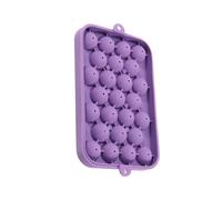 Vaschetta per Ghiaccio da Congelatore 25 Scomparti per Cocktail e Bevande | Vaschetta in Silicone per Sfere di Ghiaccio Camper Campeggio Viaggio Preparazione Bevande Casa Ristorante Picnic Raffred