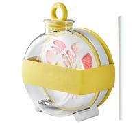 Vaschetta per ghiaccio, design portatile, in silicone, a rilascio facile, gadget da cucina, ideale per succhi di frutta, bevande, caffè, avventure all'aperto, campeggio e viaggi in famiglia