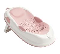 Vaschetta per il bagnetto pieghevole, supporto per bagnetto in rete confortevole con poggiatesta, seggiolino da bagno simile al grembo materno per bambine appena nate, Style-2