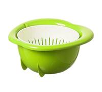 Vaschetta per infusore per frutta - Filtro a doppio strato rapido per lo scarico rapido, versatile strumento per il lavaggio della pasta, filtro 'acqua professionale, lavabile per picnic