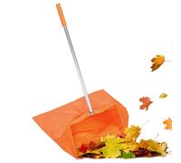 Vaschetta per la raccolta dei rifiuti - Spazzatrice a manico lungo, spazzatrice per la pulizia con impugnatura ergonomica | Forniture per la pulizia del giardino, pala per la polvere, strumento